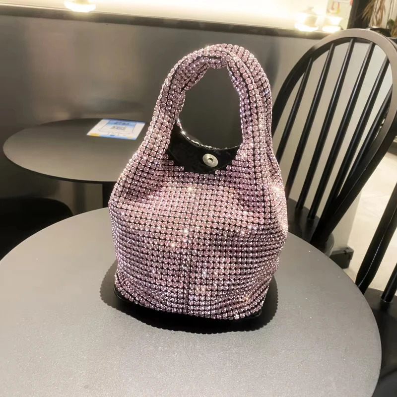 JIOMAY Fashion Trends Rhinestone Wallet y ner Handbag Diamond Evening Bag Versatile Party Shoulder 250326