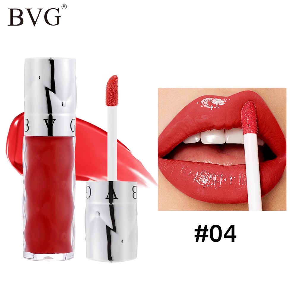Moisturizing glass lip gloss set, lip gloss, mirror finish lipstick, non stick, non fading cup