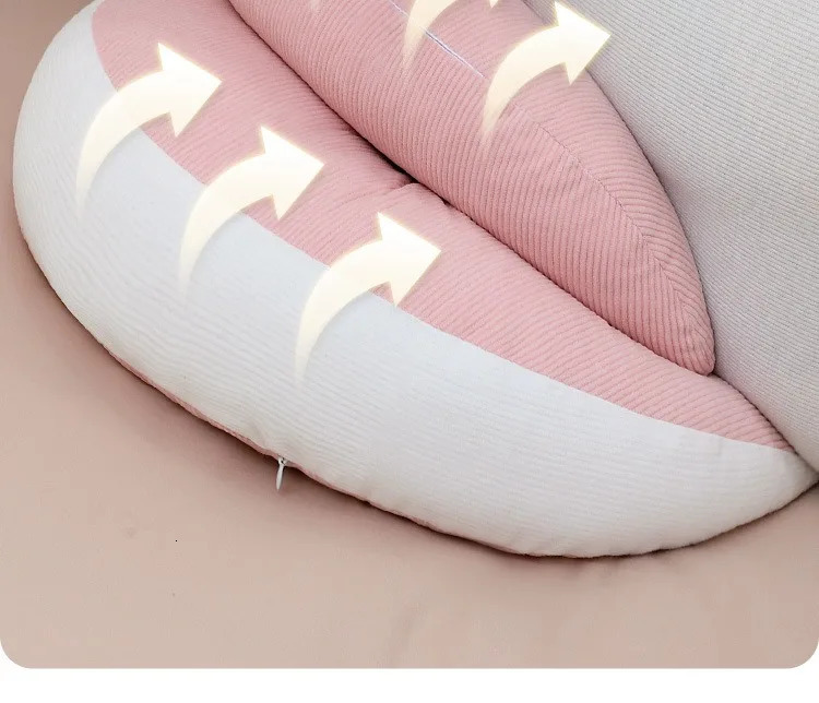 Pregnant Womens Pillow Waist Protection Side Sleeping Pillow Support Lying Pillow Special for Sleeping Pregnancy Pillow 250326