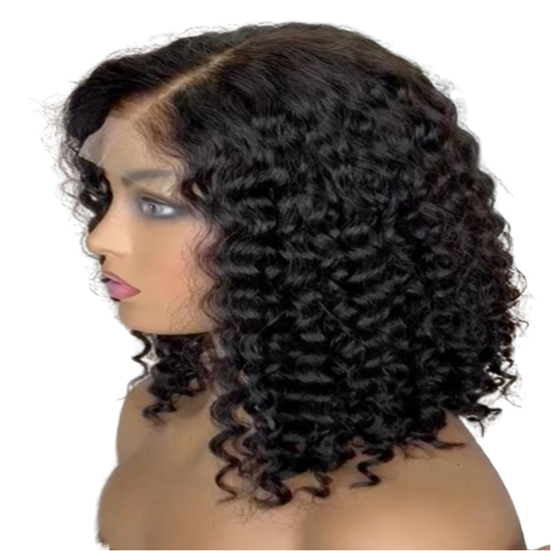 12A Brazilian 4*4 Lace Water Wave Bob Closure 200% Density