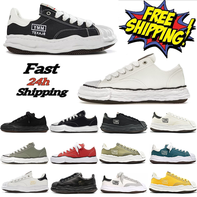 Free Shipping Designer Causual Shoes For Men Women Mihara Sneakers Black White Red Green Yellow Olive Designer Luxurious Thick Soled Canvas Shoes Size Eur 36-45