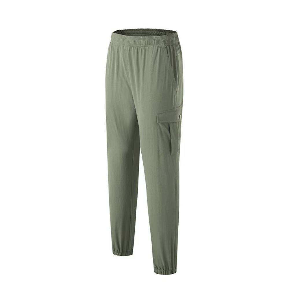 SJL2920 Men Jogger Long Pants Sports Outfit Fleece Gym Pockets Sweatpants Jogging Pants Mens Casual Elastic Waist Fitness With Pockets