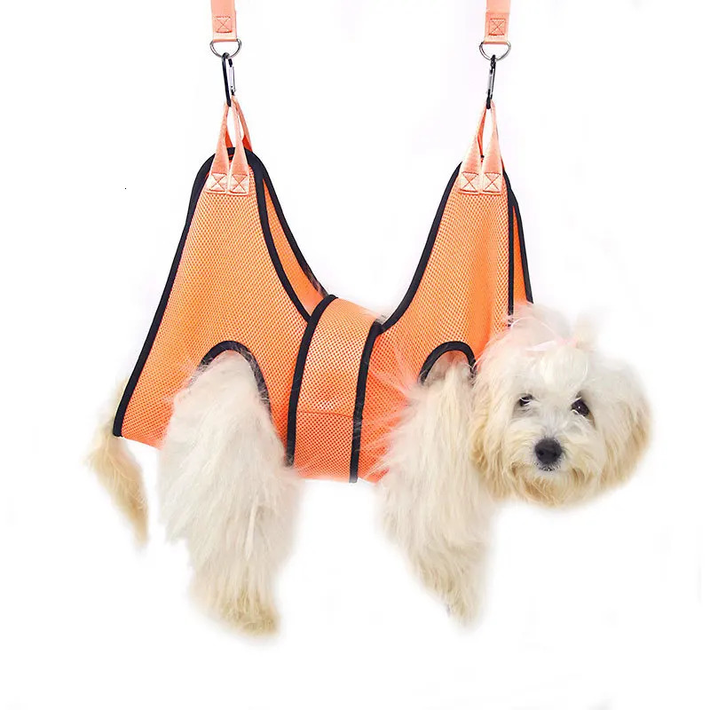 Cat Grooming Hammock Fixed Bath Bag for Nail Cutting Anti Scratch Cat Trimming Restraint Bag Pet Beauty Hanging Pet Supplies 250326