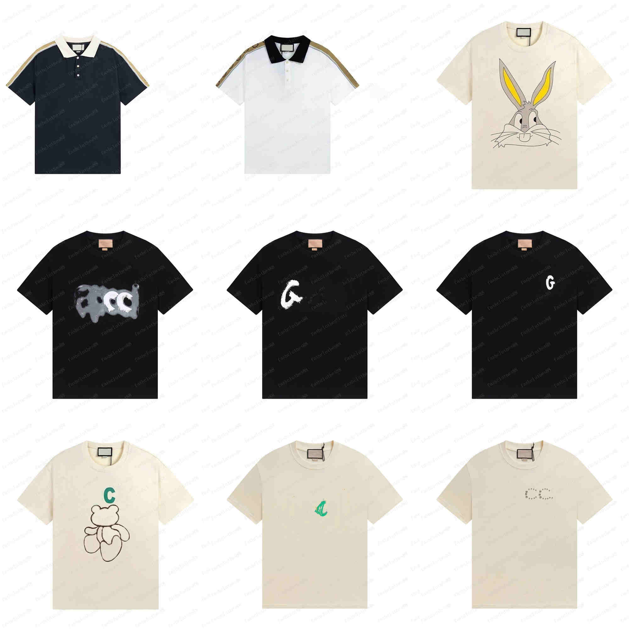Designer Mens T Shirt Men Womens Shirts Summer Fashion clothes Tshirt Wash Letters Casual streetwear Washed Short Sleeve Man Tee Woman Tops Clothing