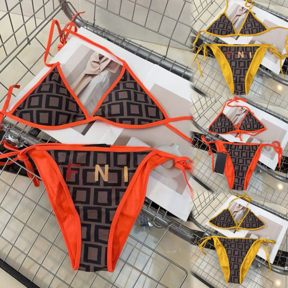 Designer Women's Bikini Ensembles.Suite sexy en deux pièces avec design bloquant les couleurs.Swimwear haut de gamme et à la mode.Swiss de bain d