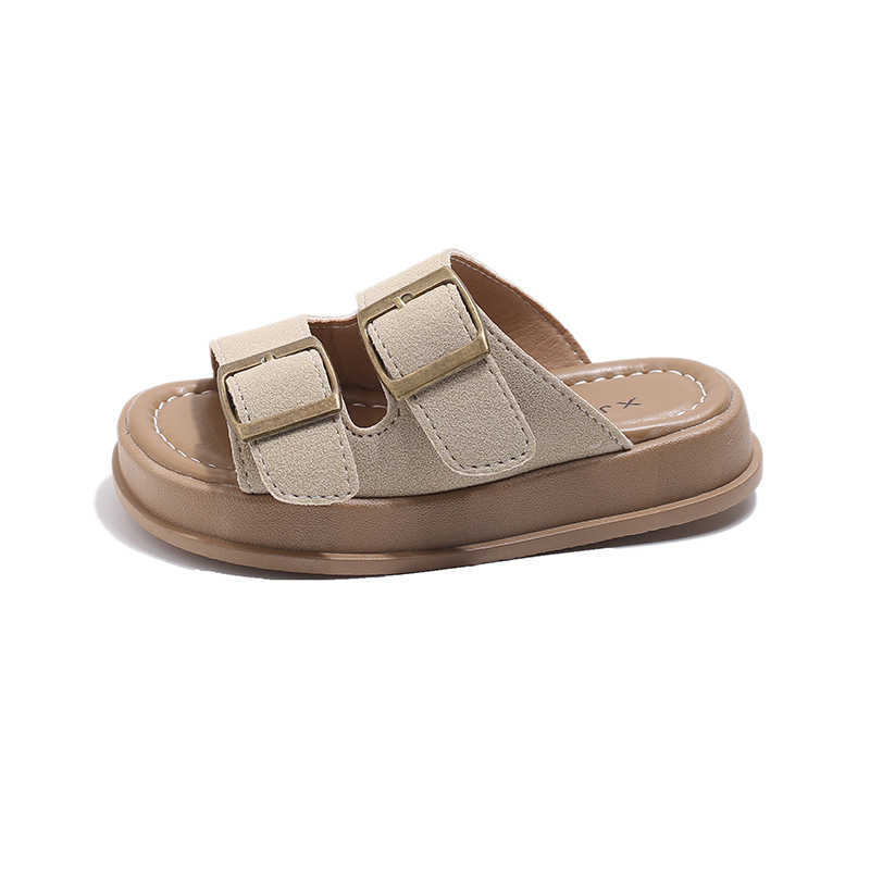 Slipper New Boys and Girls Slippers for 2024 Summer Comfortable and Fashionable Middle and Large sized Childrens Casual Student Shoes One Line Cool Sl