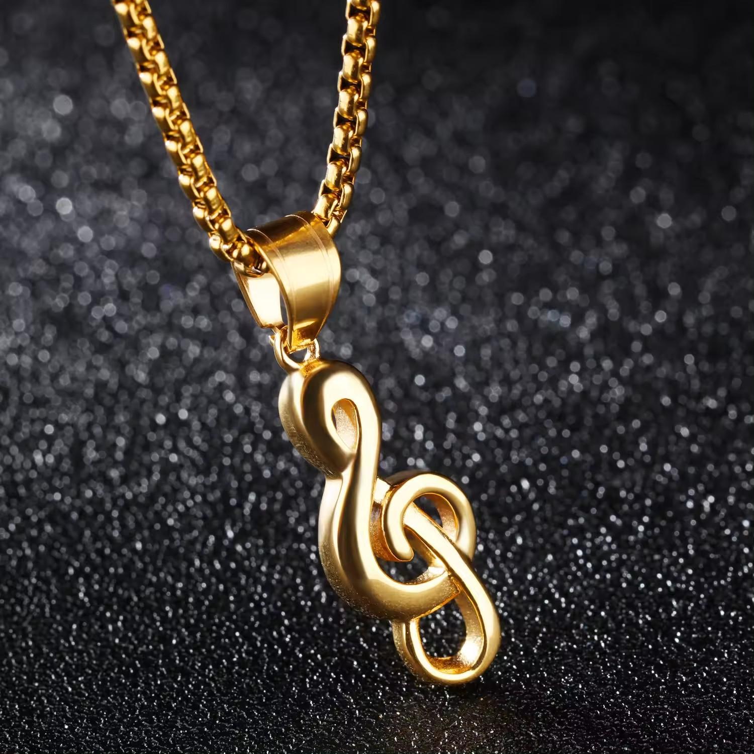 Music Symbol Necklace - Write Your Trendy Attitude with Music Notes