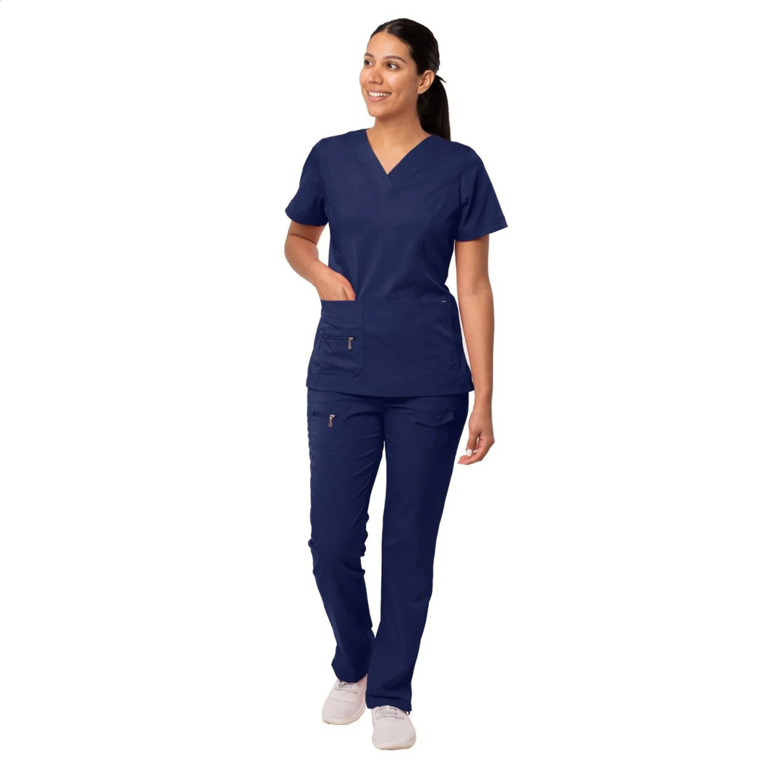 gown for women Scrubs Medico workwear top and pants set doctors care 250326