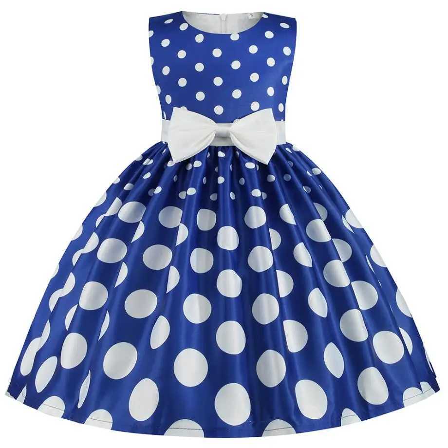 Summer girl rose print dress princess wedding birthday Par Frocks satin childrens vest girl Christmas outfit W250326