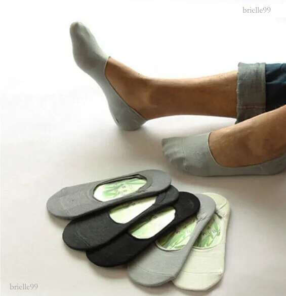 Mens Sock Slippers Casual Cotton Socks Classic Male Brief Invisible Slippers Shallow Mouth