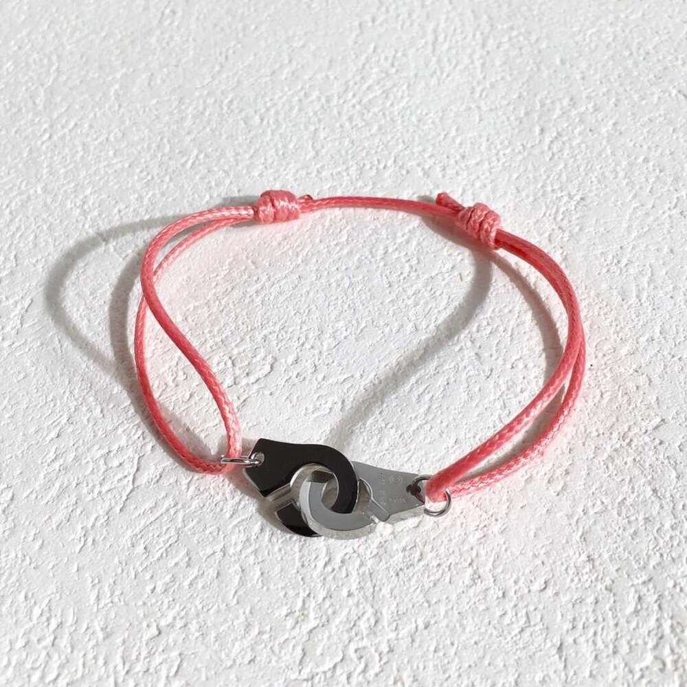 DH High Edition Gift Weaving Stretch Adjustable Men's and Women's Colored Wax Handcuffs Bracelet Non Fading Anti Sensitive Hand Rope