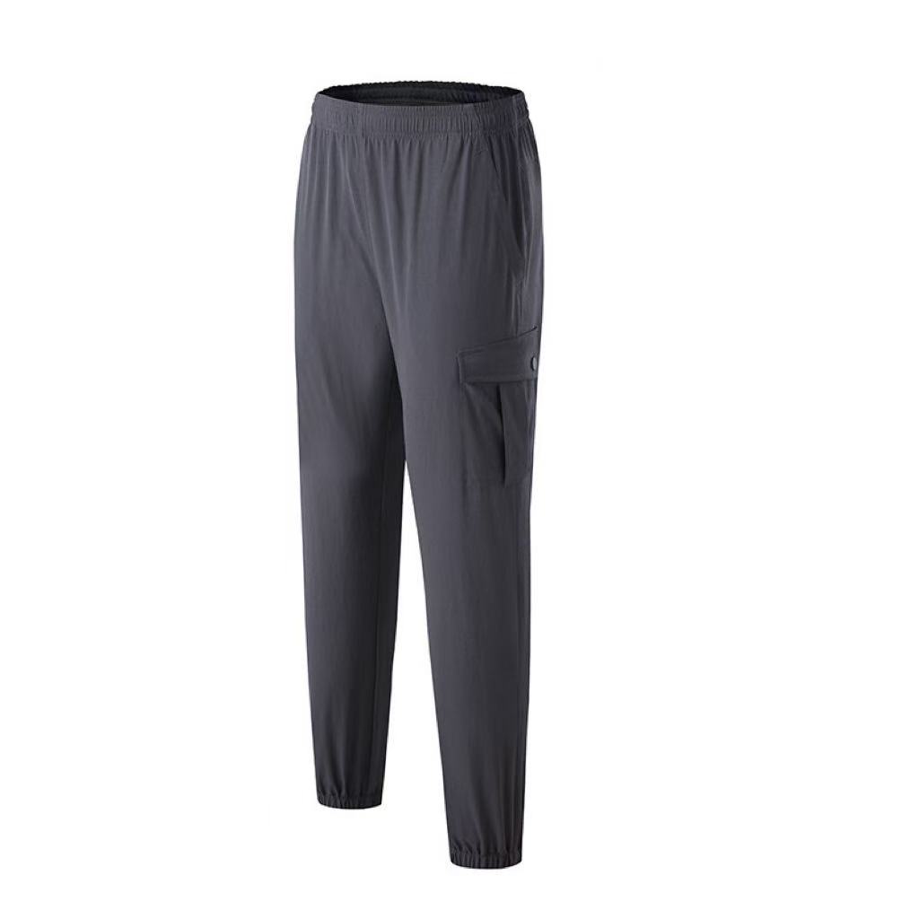 SJL2920 Men Jogger Long Pants Sports Outfit Fleece Gym Pockets Sweatpants Jogging Pants Mens Casual Elastic Waist Fitness With Pockets