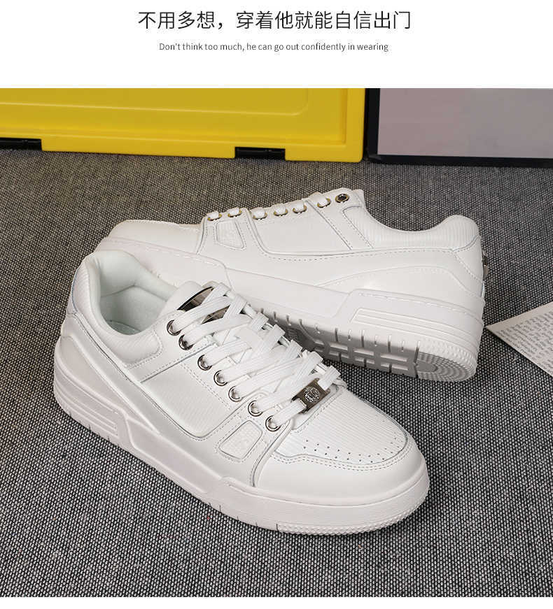 2025 Brand sneakers High top leather letter printed high-end gold White sneakers Fashion casual shoes Sports running basketball shoes Men's sneak
