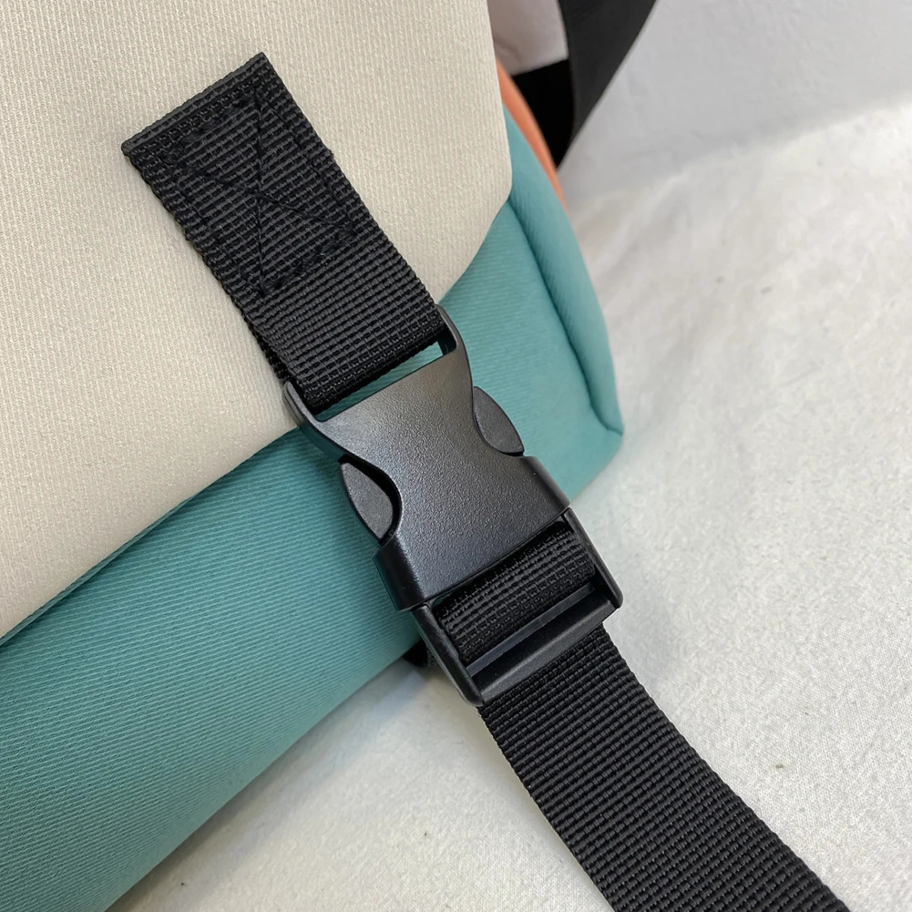 Home>Products>Student Messenger Bags>Large Capacity Flip Flat Bags>Contrast Color Casual Sling Bags 250326