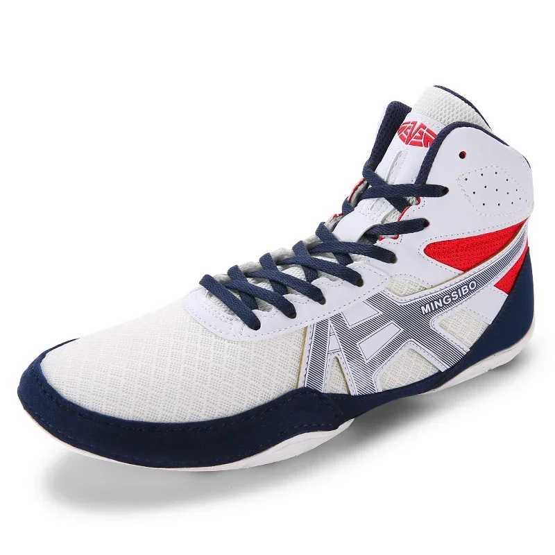 New Arrival Mens wrestling shoes womens outdoor training boxing sports shoes mens high-quality womens sports flying shoes large size Z250327
