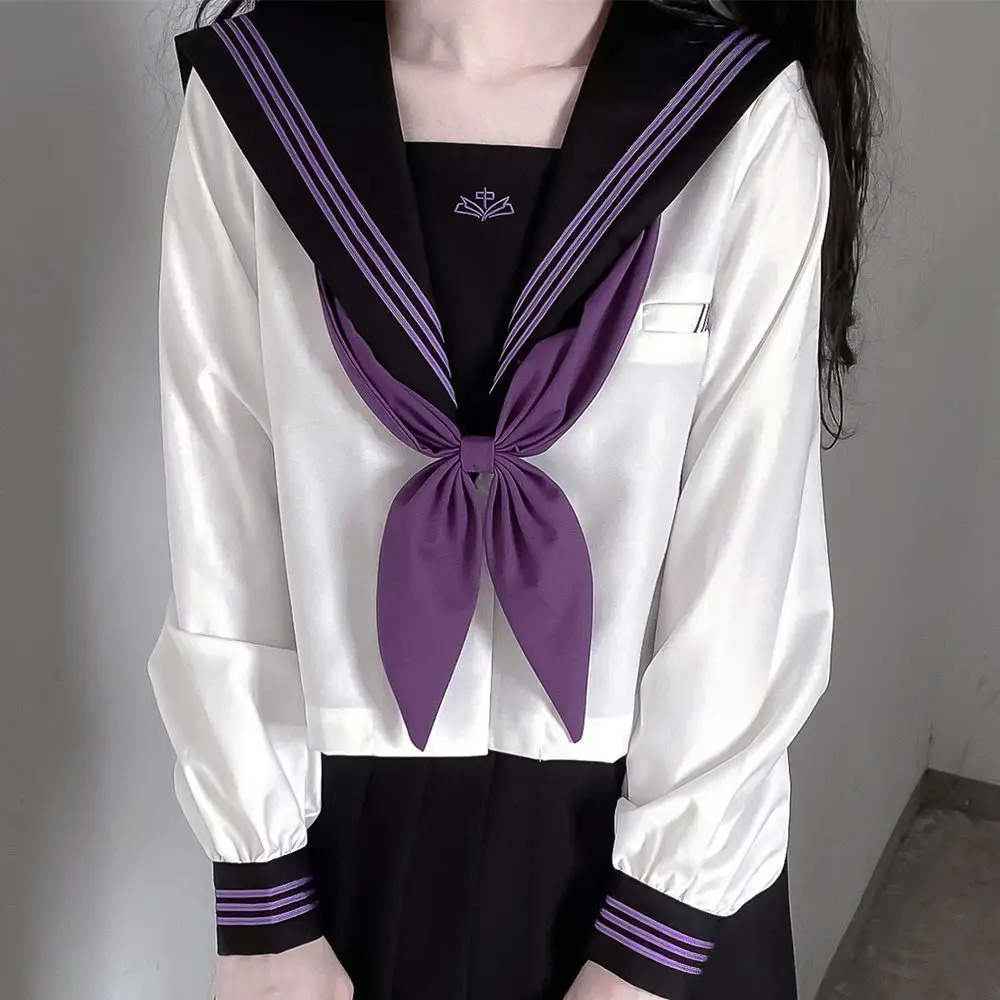 JK Uniform Japanese Student Sailor Set Sleeping Middleware Role Playing Friendly Cute Style 250326
