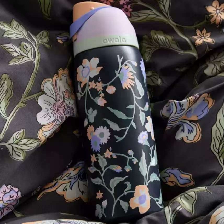 DHL Mugs New 24oz 32oz Insulated Stainless Steel Water Bottle with Flip Straw Portable BPA-Free Outdoor Sports Water Bottle Handheld Coffee Cup 0616