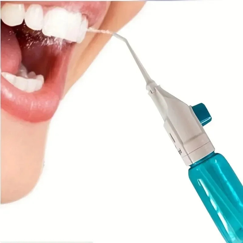 Household highpressure oral irrigator portable teeth cleaning water dental floss manual toothpick 250325