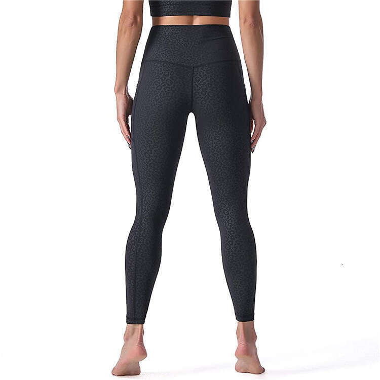 Women Yoga Pants New Waisted And High Elasticity Sports Running Fitness Yoga Leggings YJ