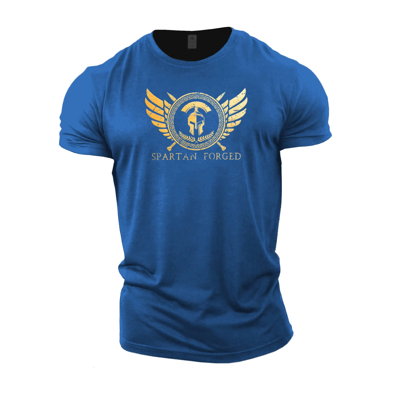 Retro Spartan Tshirts Men Clothes Y2K Summer Short Sleeve Tees Casual Tops ONeck Oversized T Shirt GYM Mens Clothing 250322Z