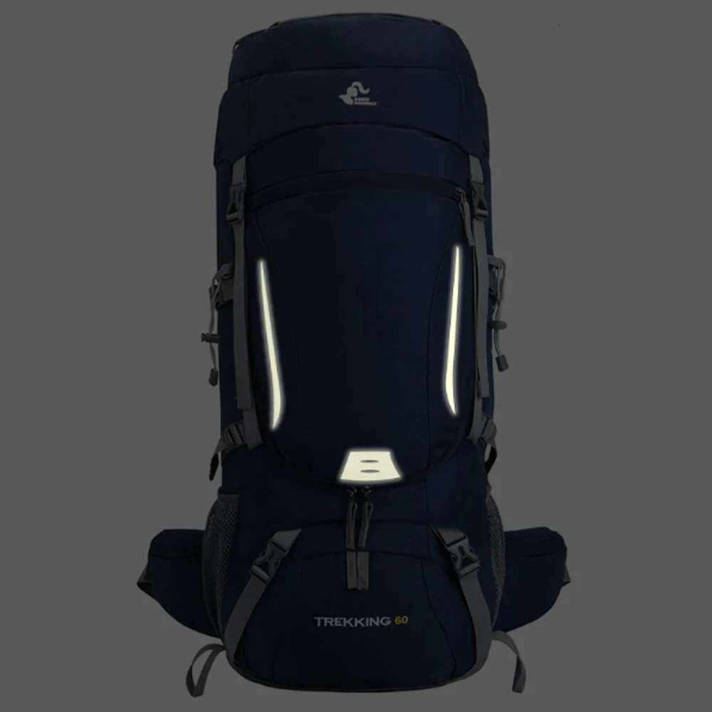 Men's 60L Large Mountaineering Climbing Hiking Camping Backpack Sport Outdoor Rucksack Bag Xa108y