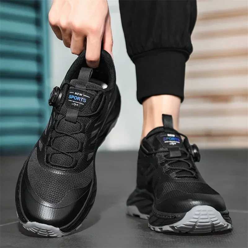 New mens sports shoes breathable sports short and fat running shoes fashionable street style walking sports shoes trend basketball shoes Y250325