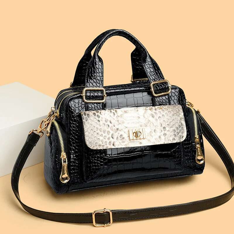 2025 Tote Bag For Women PU Leather Fashion Bags Large Purse And Handbags With Adjustable Shoulder Strap