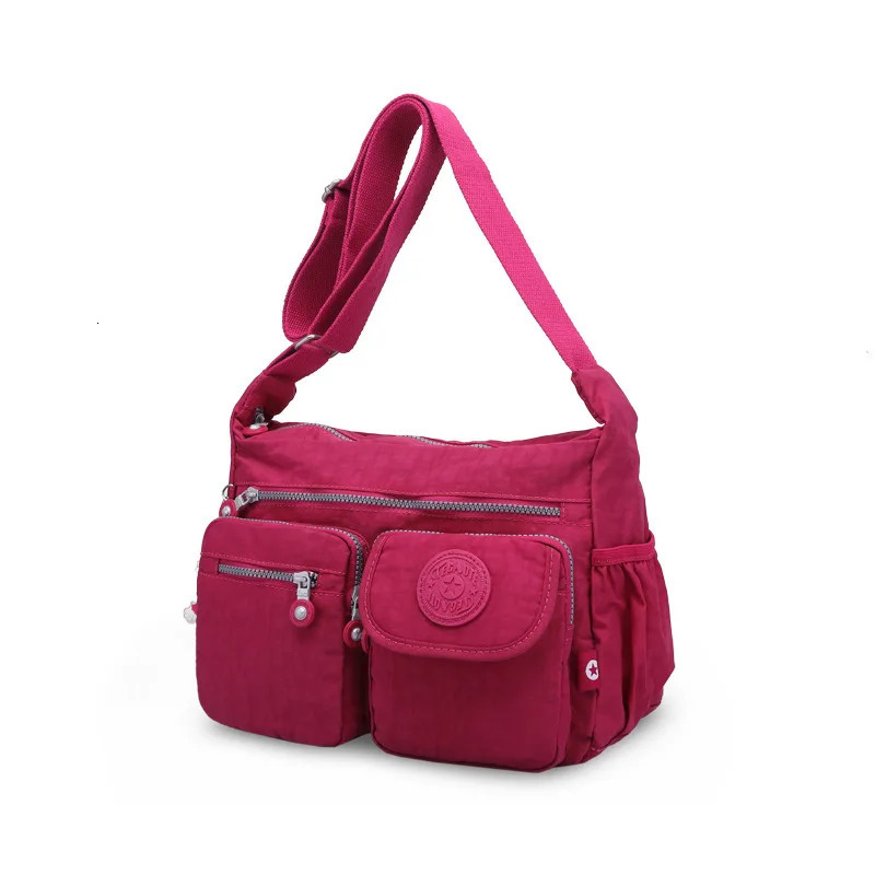 High quality A4 mens shoulder messenger bag cross body large capacity wallet waterproof lightweight green blue purple M0938 250326