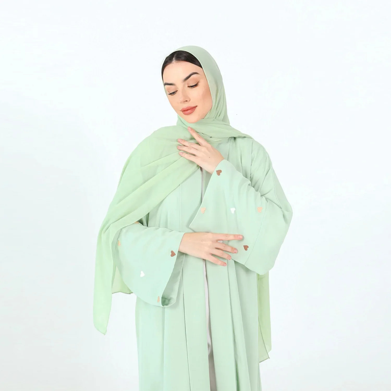y Open Abaya Muslim Womens Maxi Dress Kaftan Ramadan Kimono Jalabiya Caftan Marocain Ka Robe 250326