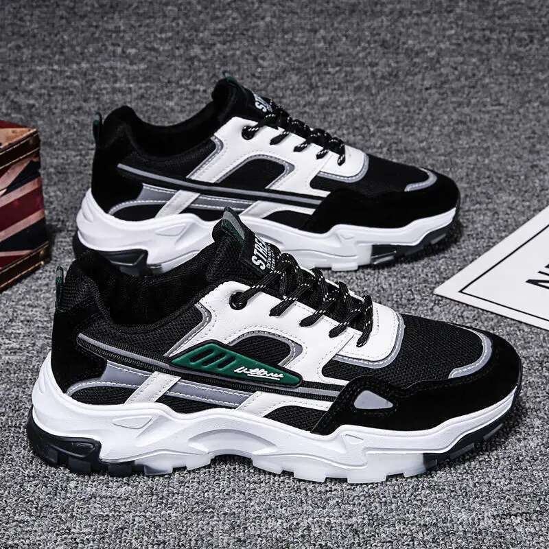 Men's Breathable Mesh Sneakers New Outdoor Anti-skid Running Men Fashion Sports Shoes