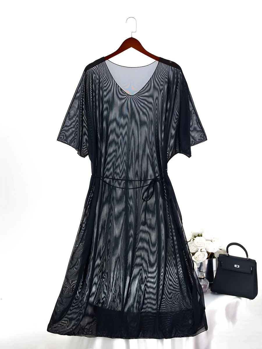 Large solid beach set short sleeved onepiece swimsuit for women womens 250321
