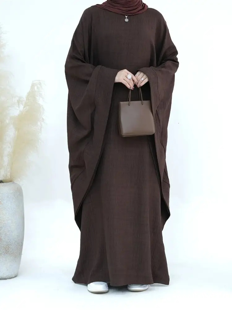 Ramadan Khimar Abaya Saudi Muslim modest female prayer clothing Ka Robe Musulmane 250326
