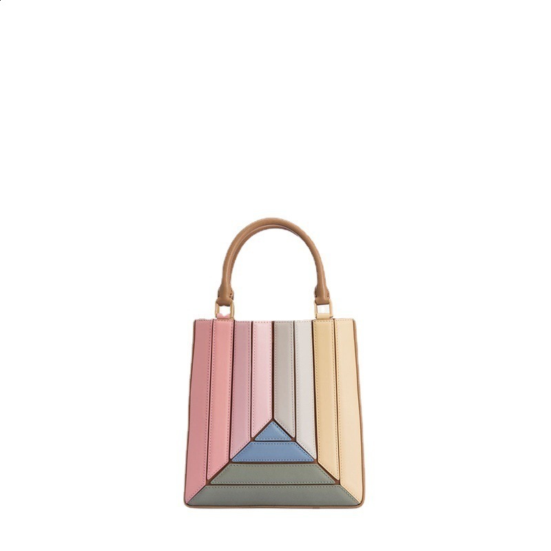 Vintage hot Pathwork Shoulder Crossbody Bags for Women Handbags and Purses 2025 Messenger Bag High Quality R250327