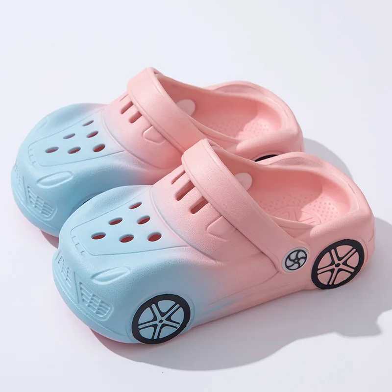 Slipper Childrens cave shoes car sliders summer boys and girls garden shoes cool sliders EVA lightweight S25326