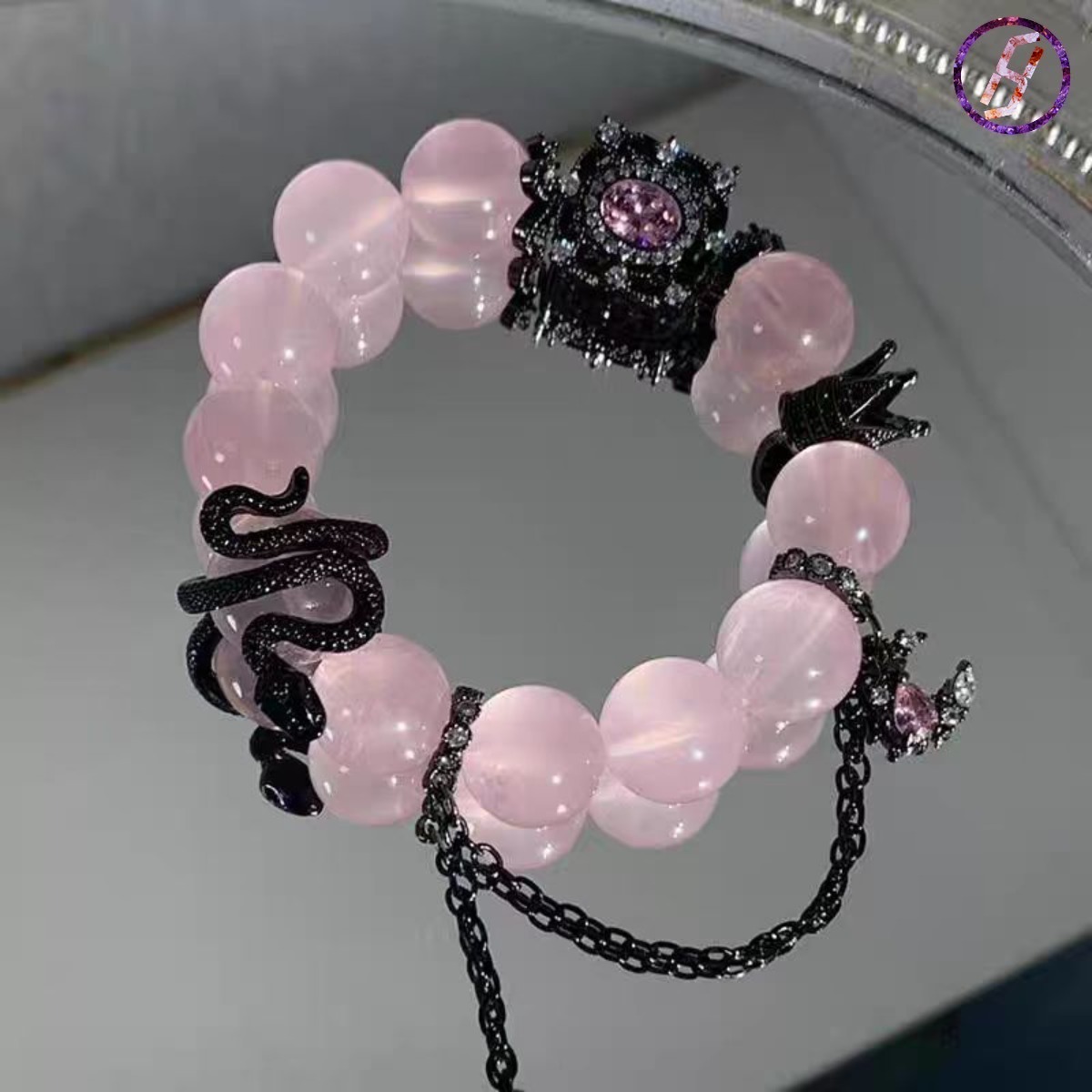 Pure Natural Energy Crystal Amethyst Rose Quartz Azeztulite Y2K Popular Designer Bracelets Designer Jewelry Women's Jewelry Karmic Imprinting Gem