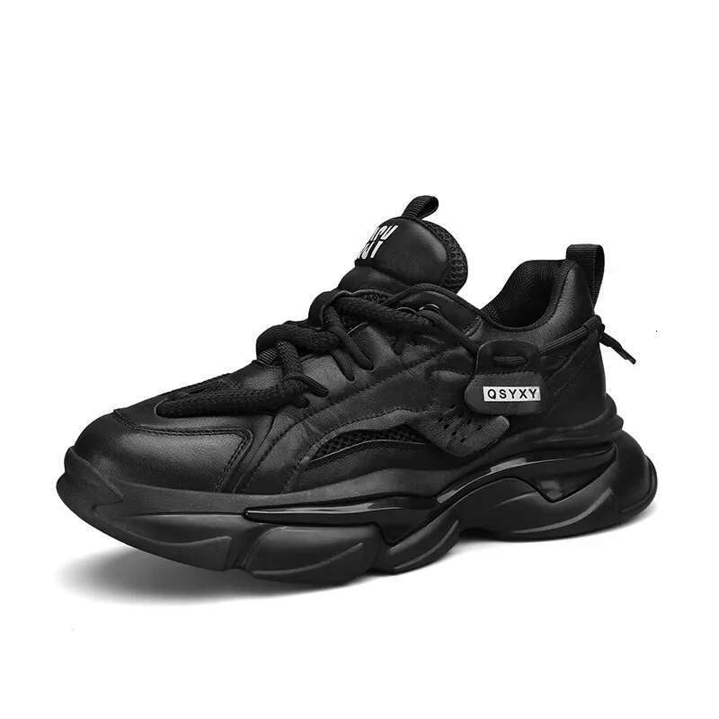 Men's Youth Trendy Sports Korean Edition Versatile Thick Sole Anti Slip Basketball Fashion Student Casual Shoes