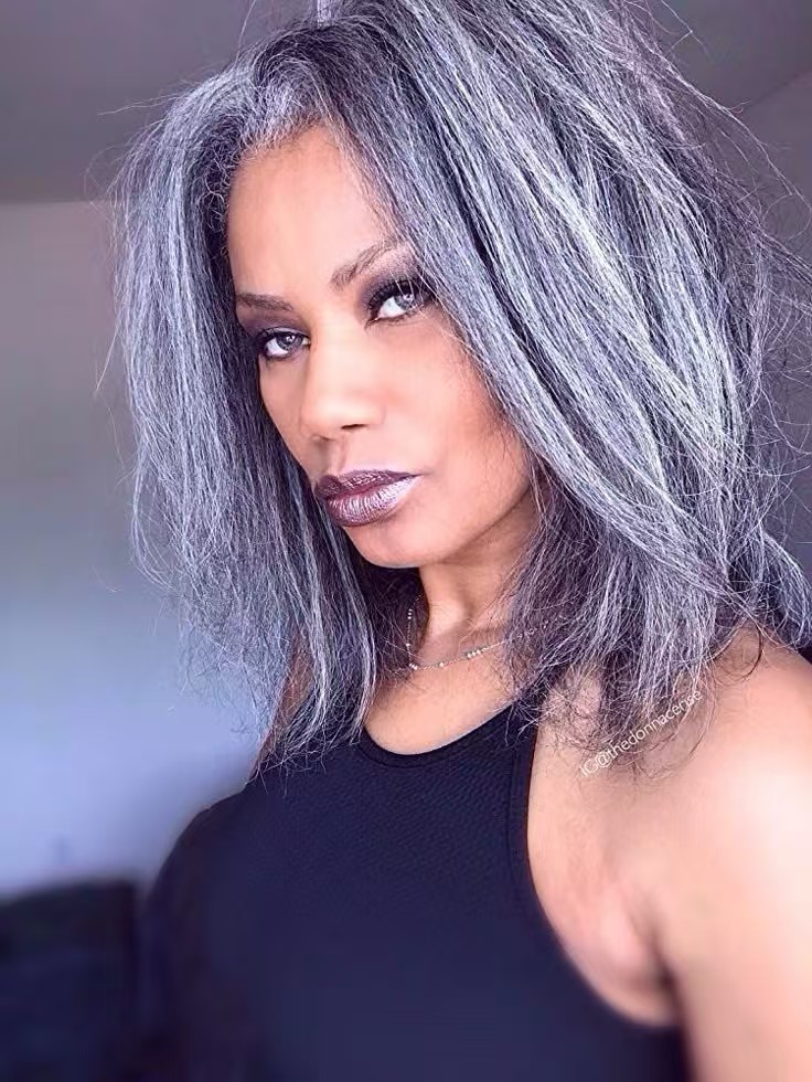 Raw virgin salt&pepper silver gray lace front wigs human hair short ombre lace closure wigs 5X5 hd lace salt pepper grey brazilian hair wavy bob wig 1