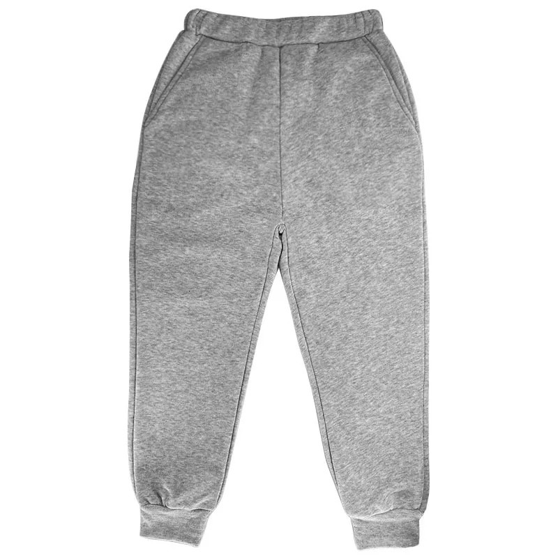 solid color childrens pants winter 250325