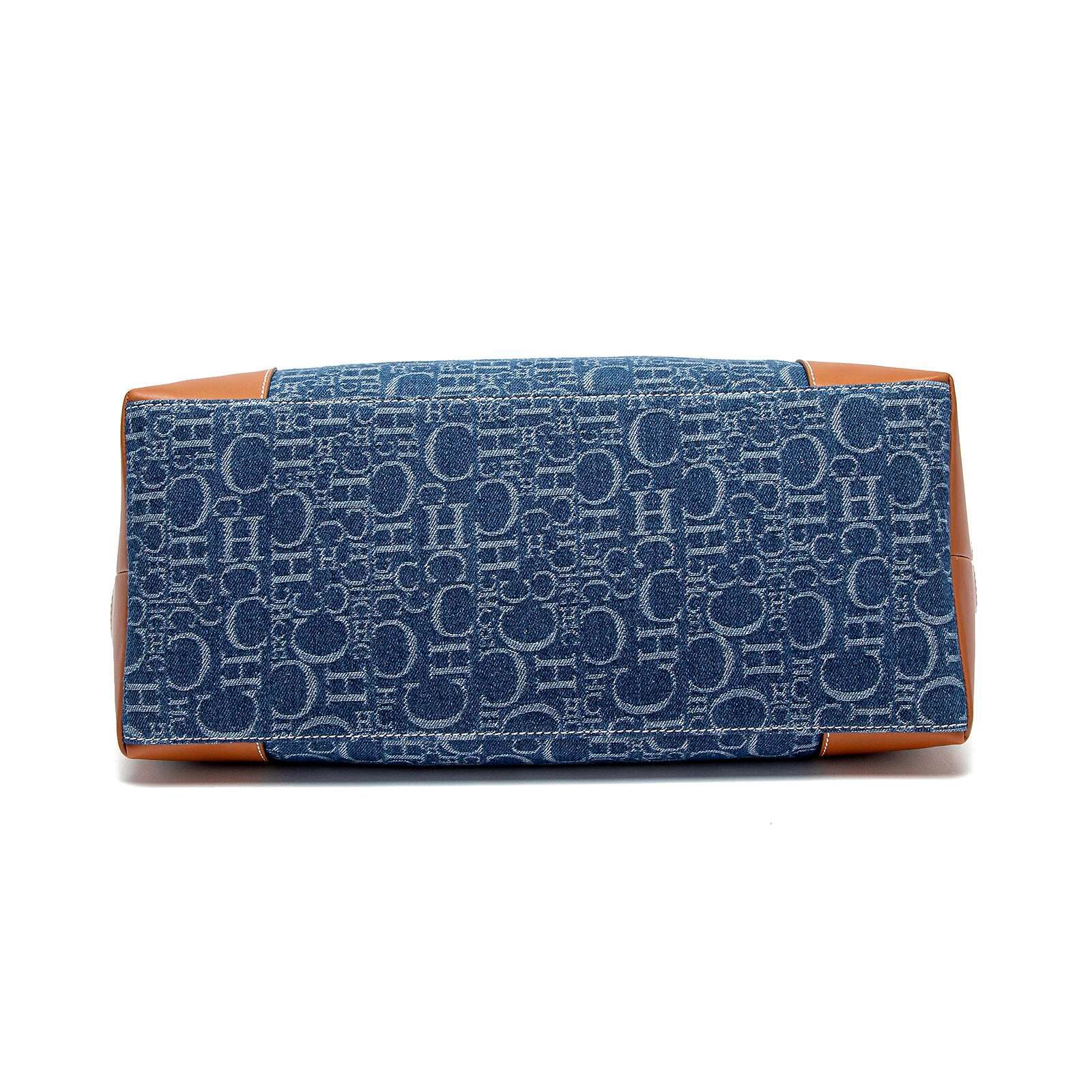 CH Handbag Brand Women's Letter Design Fashion Duffel Out Travel Multi-Use Durable Ladies Bag