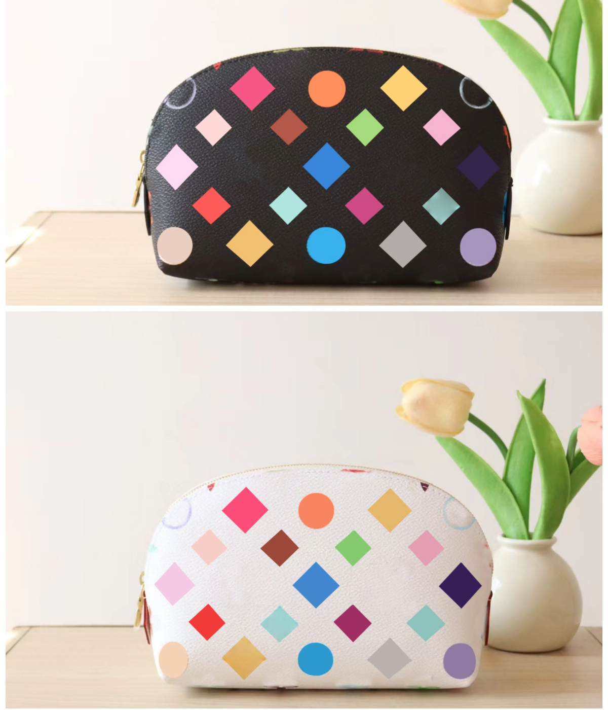 Monogram Travel Bag Nice Nano Makeup Bag Women Designers Toiletry Travel Pouch Ladies Purses High Quality Handbags