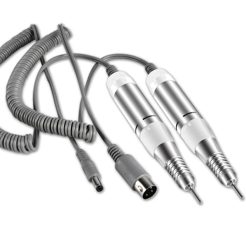 Electric Nail Drill Pen Handle File Polish Grind Machine Handpiece Manicure Pedicure Tool DC 3 PIN PLUG Nail Drill Accessories 250324