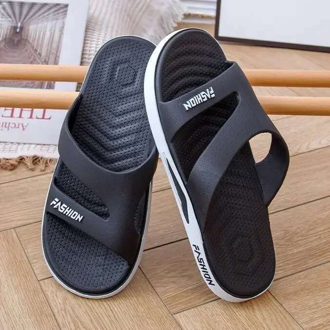 Shower Room External Wear Bathroom Deodorant Wear-resistant Indoor Home Beach Cool Slippers Quick Drying Non-slip