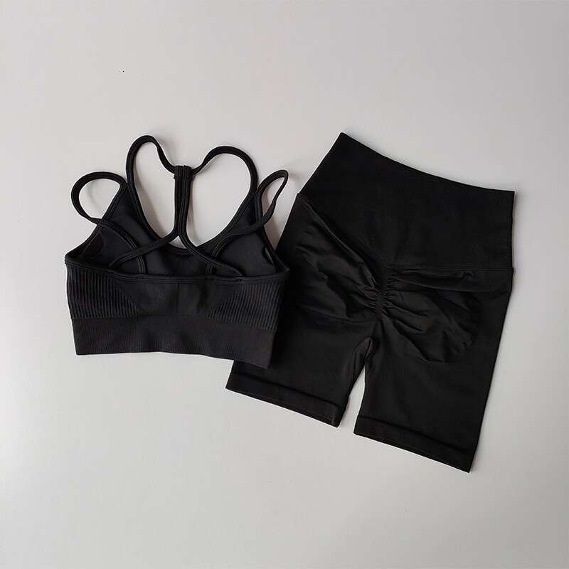 Women Yoga Pants Peach High Waist And Hip Lifting Exercise For Women Gather Shockproof Speed Drying Yoga Clothes Running Trippants Fitness Two Piece S