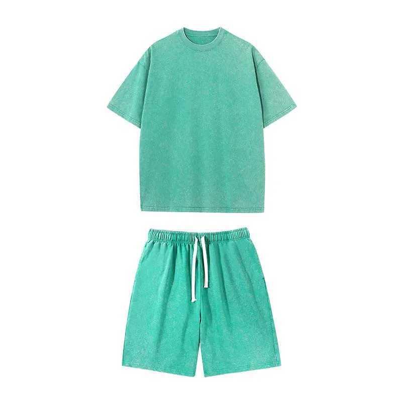Wash and age short sleeved T-shirts and shorts sets. Neutral. European size. Itchy snowflake design. summer wear.XJ250326