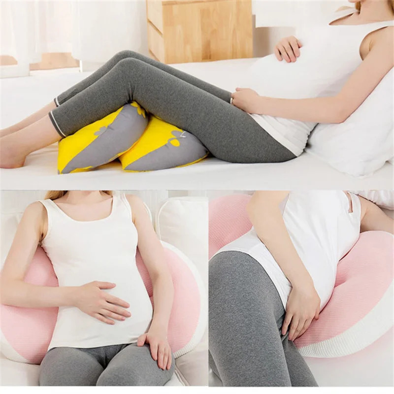 Multi-function U-shaped Pregnancy Pillow Maternity Side Sleeping Waist Belly Support Pillow Late During Pregnant Sleep Artifact 250326