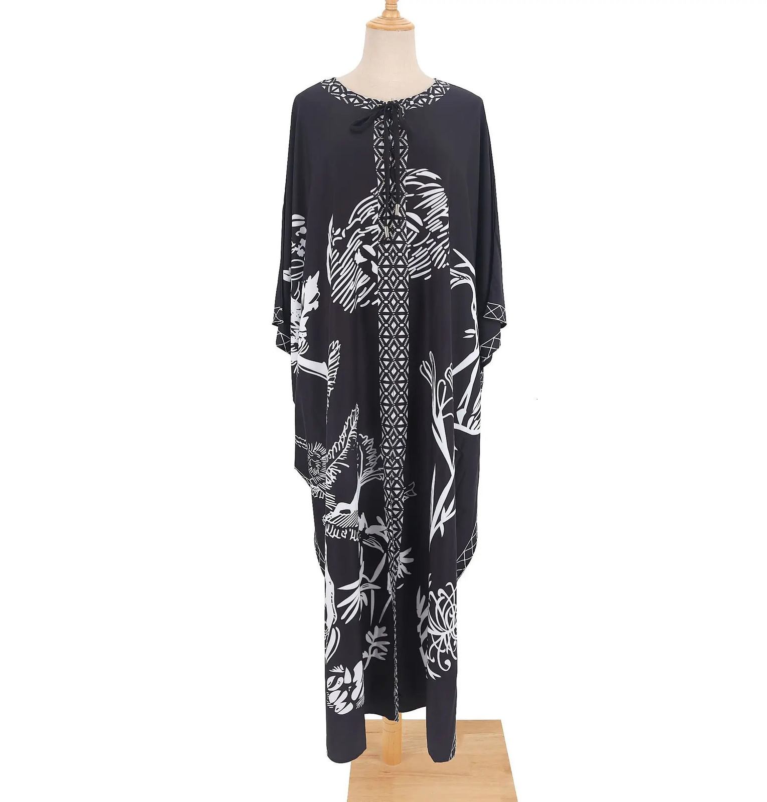 Womens Kaftan Tunic kimono no size long Maxi party dress used for casual wear day and night dresses 250324