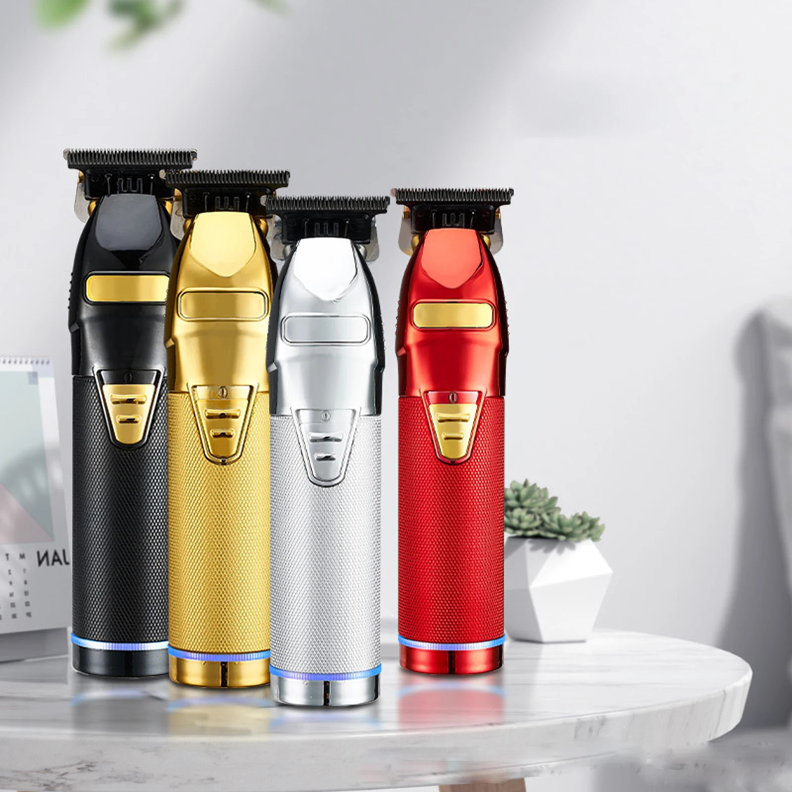 Professional Hair Trimmer Rechargeable Hair Clipper For Men Barber Cordless Hair Cutting T Machine Hair Styling Beard Trimmer 250324