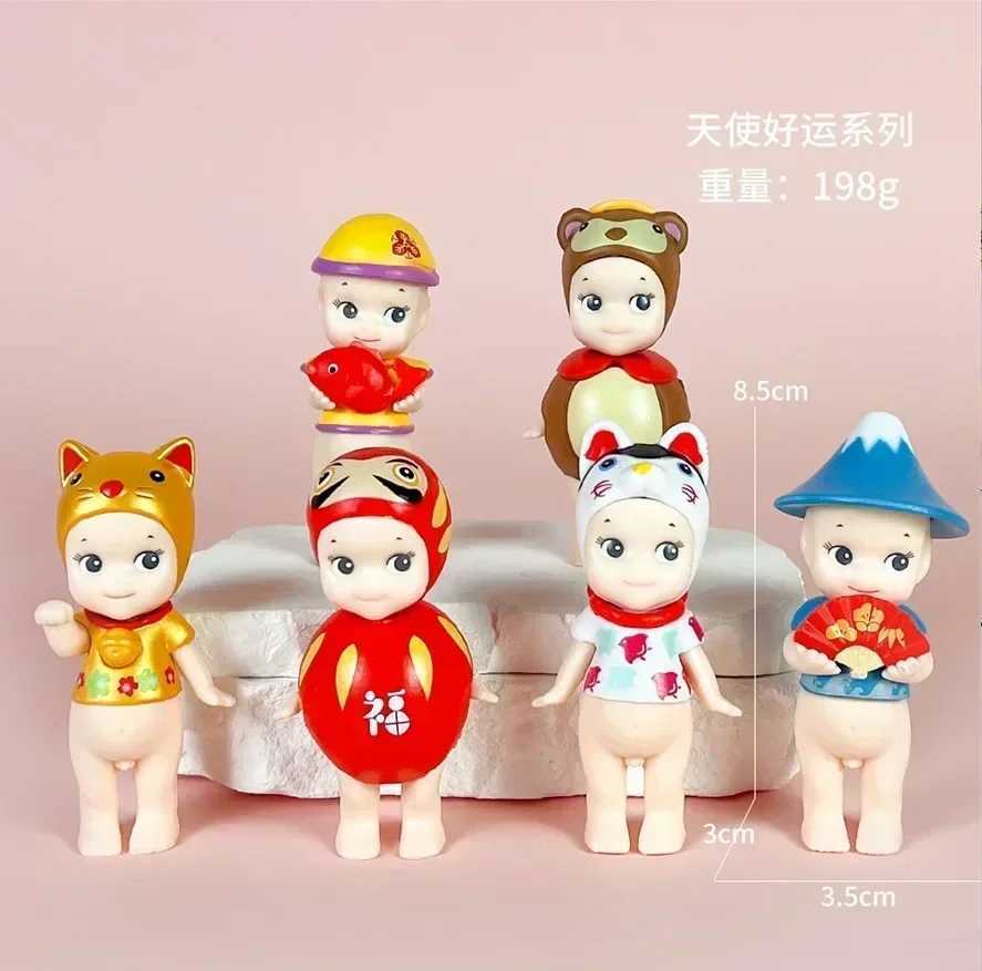 Blind Box Character Sunny Angel Hippie Animal Easter Series Anime Character Decoration Doll Christmas Gift Desktop Decoration X250327
