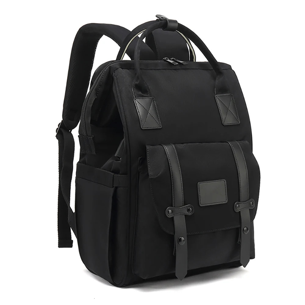Baby Nappy Bag Mummy Bag Backpack Waterproof Storage Handbag Outdoor Travel Mommy Maternity Bag For Baby Stuff 2 Layer Gray 250326