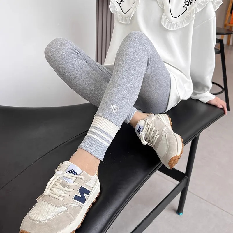 Girl Spring and Autumn Legs Small Feet Simple Basic Casual Trouser Lounge Set 516Y 250325